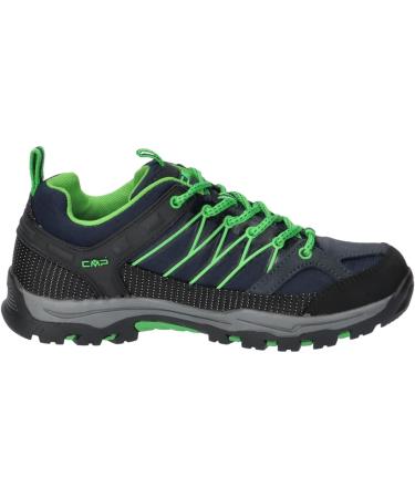 CMP Unisex Adults Rigel Trekking & Hiking Boots 41 EU - Blue Green & Blue Gecko | Durable Comfortable Outdoor Footwear for Hiking Adventures - Buy Online on GoSupps.com