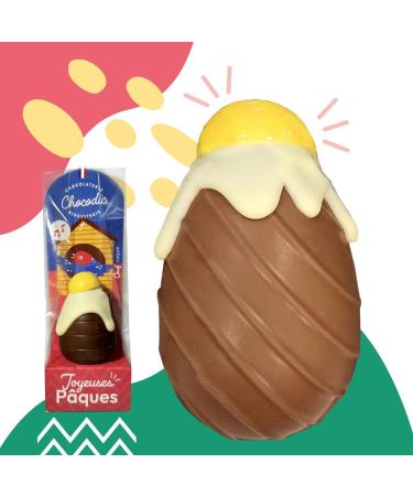 Handmade Easter chocolate - set of 2 chocolate boiled eggs - Easter chocolate treats - Buy Online on GoSupps.com