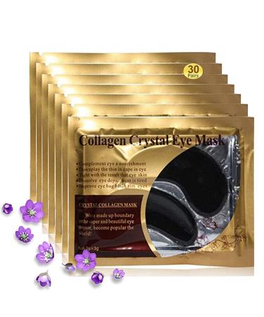 Collagen Eye Mask 60 Pairs - Under Eye Patches for Dark Circles, Wrinkles, and Puffiness - Anti-Aging Moisturizing Treatment for Women and Men - Buy Online on GoSupps.com