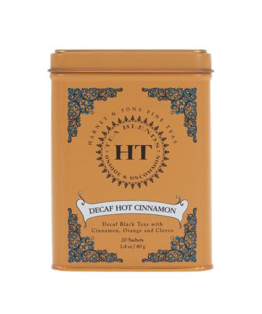 Harney & Sons HT Decaf Hot Cinnamon Tea, 20 Tea Sachets, 1.4 oz (40 g)