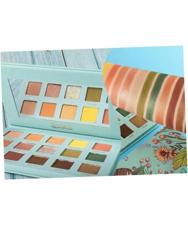 SOESFOUFU 1pc 15 Portable Eyeshadow Compact Eyeshadow Palette Glitter Eye Eyeshadow Makeup Accessories - Buy Online on GoSupps.com