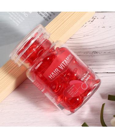 Hair Care Vitamin Capsules for Damage Repair & Frizz Control - Moisturizing Essential Oil for Elasticity & Strength - Buy Online on GoSupps.com