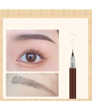 TDEOK Light brown fine sketch microblade pen for eyebrows waterproof durable natural eyebrows looking for 1 ml color black A one size 1 piece 1er Pack A - Buy Online on GoSupps.com