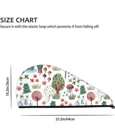 Super Absorbent Coral Velvet Hair Towel Wrap for Women - Quick Dry Microfiber for Long Curly & Thick Hair | Frog & Forest Plants - Buy Online on GoSupps.com