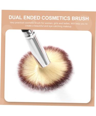 FRCOLOR 8 Pcs Dual Ended Makeup Brush Set - Powder Blush Eye Shadow & Concealer Tools for Flawless Application | International Shipping Available - Buy Online on GoSupps.com