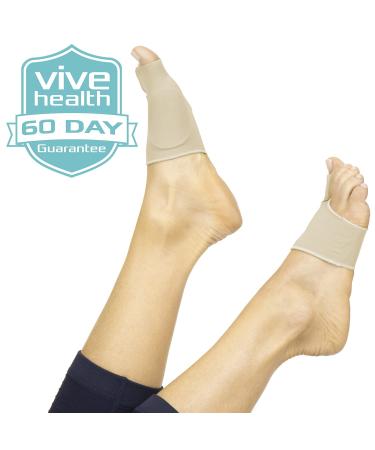 ViveSole Bunion Corrector for Women - Relief Kit (11 Pcs) - Hammer Toe & Foot Pain Protector Sleeve - Orthopedic Spacer Brace Guard - Hallux Valgus Splint Joint Straightener & Separator Treatment - Buy Online on GoSupps.com