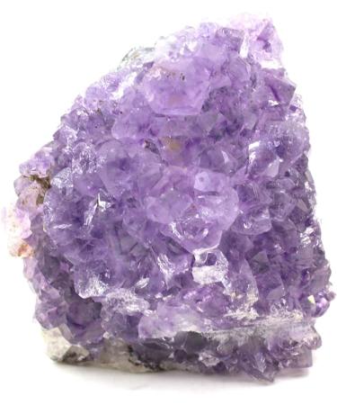 1PC 200-300g Natural Uruguayan Geode Amethyst Cluster Quartz Specimen Irregular Purple Gravel Ore Home Decoration Stone Mineral Specimen 50-80mm-200g-300g Amethyst - Buy Online on GoSupps.com