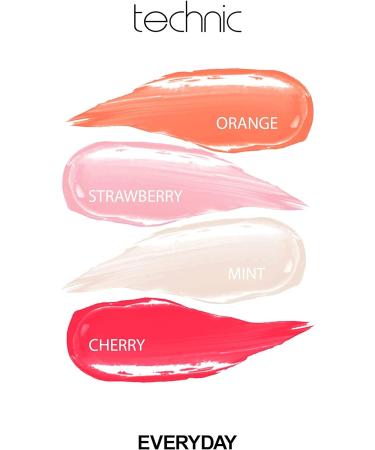 Technic Lip Oil - Orange Flavoured Hydrating Lip Oil - High-Shine Glossy Finish - Buy Online on GoSupps.com