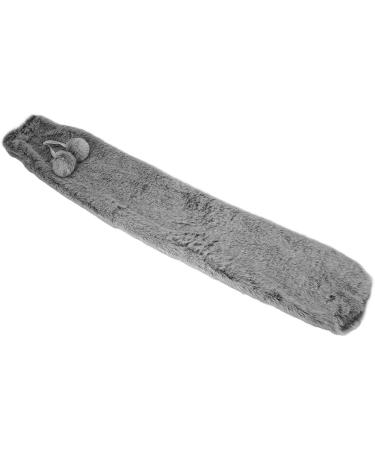 Chiciri Hand Warmer Water Bag - No Leakage Plush Hot Water Bottle Explosion-Protected Cover for Office Use (Black) - Buy Online on GoSupps.com