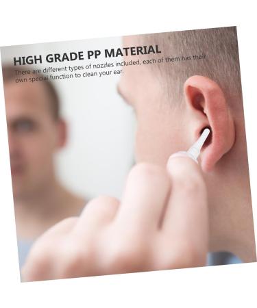 SHERCHPRY 10pcs Disposable Ear Tips Safe Material Ear Washing Nozzles for Efficient Cleaning Compatible All Smooth Design for Safe Use - Buy Online on GoSupps.com