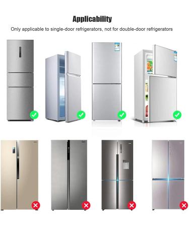 Refrigerator Locks Child Safety Locks 2 Packs Home Fridge Locks Toddler Baby Kids Safety Freezer Door Locks Baby Proofing Cabinet Locks with Strong Adhesive No Tools or Drill Need Grey - Buy Online on GoSupps.com