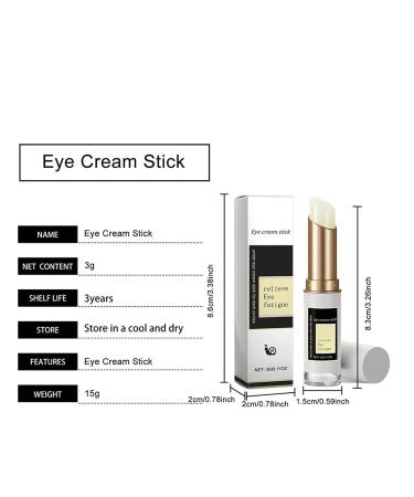 futiu Mineral Oil Eye Stick - Hydrating Treatment To Minimize Puffiness & Fine Lines Nourish Delicate Eye Area(#3 3pcs) - Buy Online on GoSupps.com