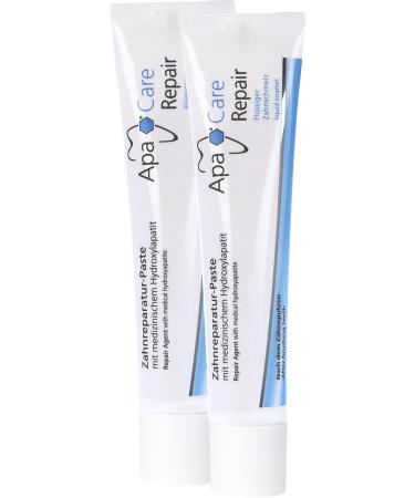 APA Care Repair | Intensive Tooth Enamel Repair | Hydroxylapatite Dental Care | 2 Tubes for Sensitive Teeth | International Shipping - Buy Online on GoSupps.com