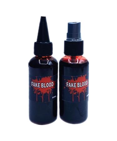 Dewireaey Halloween Dummy Blood - 60ml Coagulated Blood Cosplay for Makeup | Halloween Cosplay Supplies for Masquerade Theatre Performance Short Film Escape Room Theme Party