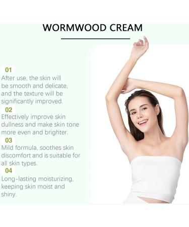 QDHGCFOC Natural Mugwort Cream Herbal Ointment Mugwort Incense Cream Moisturizing and Firming Body Cream Skin Soothing and Firming Body Cream - Buy Online on GoSupps.com