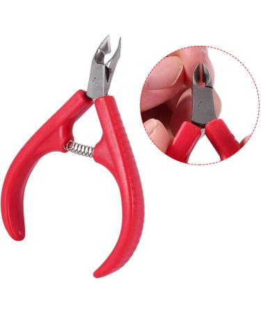PSGS 1pc Nail Art Red Stainless Steel Cuticle Manicure Cutter Nippers Clipper Tool Cuticle Scissor Trimmer Manicure Tool (Color : Pink) - Buy Online on GoSupps.com