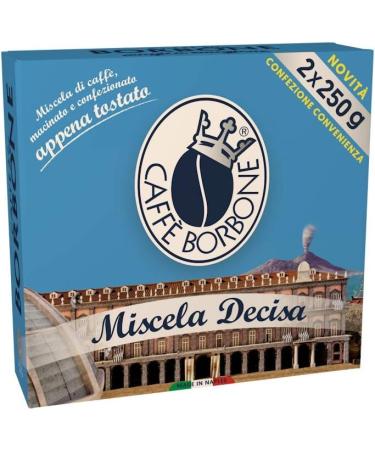Ground Coffee Decisa Mix - 2 x 250g - Caff Borbone - Buy Online on GoSupps.com