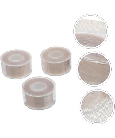 POPETPOP 3 Rolls Mesh Double Eyelid Sticker Double Stick Tape Lasting Eyelid Tape Makeup Supplies Double Eyelid Tapes Stickers Eyelid Lift Strips Eyelid Shadow Grid Girl Tool Pvc - Buy Online on GoSupps.com