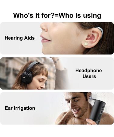 Rechargeable Ear Dryer for Showering & Hearing Aids - Soothing Warm Air for Adults & Kids | Cokuct - Buy Online on GoSupps.com