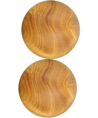 Fomiyes 4-Piece Wooden Massage Globe Set - Hand Face Foot & Neck Massage Tool for Relaxation & Therapy - Buy Online on GoSupps.com