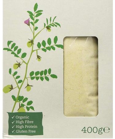 Amisa Gluten Free & Organic Chick Pea Flour 400g - Buy Online on GoSupps.com