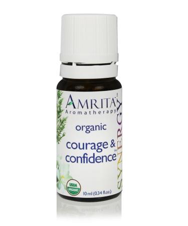 Courage & Confidence Synergy Essential Oil Blend (Natural Confidence Booster) Organic Essential Oil Blend of Atlas Cedar Spikenard (Nardo) & Balsam Fir -Size: 60ML Cedar 0.34 Fl Oz (Pack of 1)