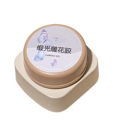 Generisch Nail Modeling Gel | Creative Glue for Sculpture Painting - Non Adhesive No Wipe Gel Glue for Manicure Gemstones Modelling Decoration for Women and Girls Engraving in