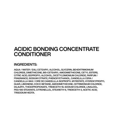 Redken Bonding Set for Damaged Hair | Acidic Bonding Concentrate | Repair & Strengthen Hair Bonds | 10.1 Fl Oz - Buy Online on GoSupps.com