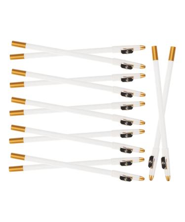 Beavorty 12Pcs Women Makeup Eyebrow Pencil Wood Eyebrow Pencil Smudge Resistant Long Lasting Makeup Eyeliners with Sharpener