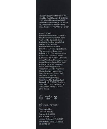 Glo Skin Beauty HD Mineral Foundation Stick - Hyaluronic Acid Infused Concealer Makeup - Fresco 3N - Buy Online on GoSupps.com