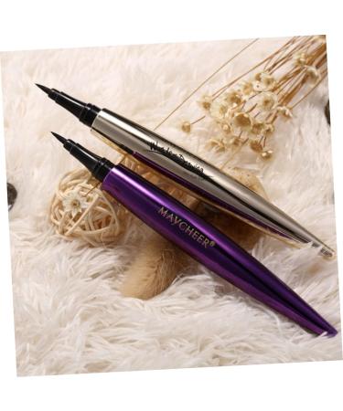 NOLITOY 3pcs Eyeliner Pencil Women Eyeliner Eyeline Pencil Girl Eyeliner Liquid Eyeliner Quick Dry Makeup 1 count (Pack of 1) Purplex3pcs - Buy Online on GoSupps.com