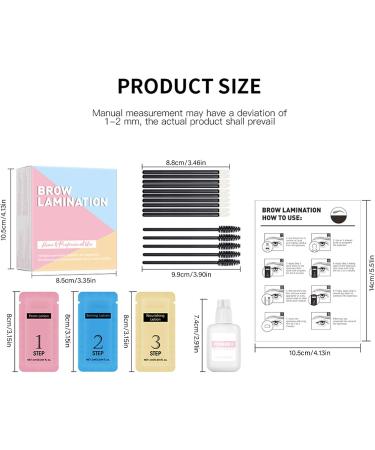 Kits De Permanente Pour Sourcils Stratification Des Sourcils Permanente Pour Les Yeux Levage Fait La Main Facile Utiliser Pour Des Sourcils Fournis Et pais - Buy Online on GoSupps.com