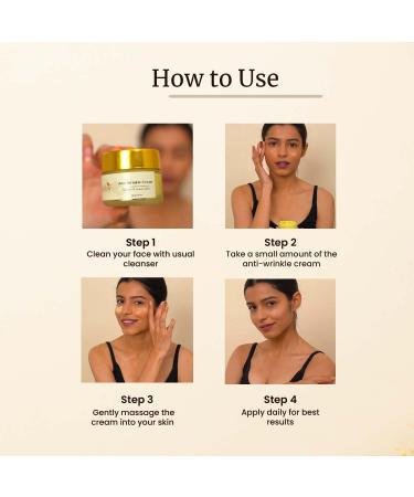 Mellow Herbals Ayurvedic Anti-Wrinkle Skin Firming Cream - Moisturizes & Tightens Skin Contains Babachi Ark Arjuna Bark & Green Apple Extracts Ayush Certified GMO Paraben & Silicone Free (50Gm - Buy Online on GoSupps.com