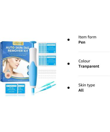Skin Tag Remover Device 40x Removal Bands for Fast & Effective Wart Removal - 2-8mm - Buy Online on GoSupps.com