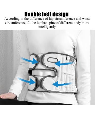 RKXKJ Inflatable Decompression Belts - Electric Lumbar Support for Back Pain Relief | 360 Pressure Setting & 20 Pneumatic Drives - Buy Online on GoSupps.com