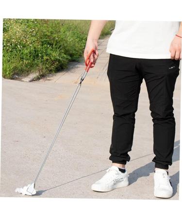 FRCOLOR 1pc Trash Tongs & BBQ Grill Tweezers - Versatile Garbage Picker Upper & Charcoal Clip - 55x11cm Outdoor Cooking Tool - Buy Online on GoSupps.com