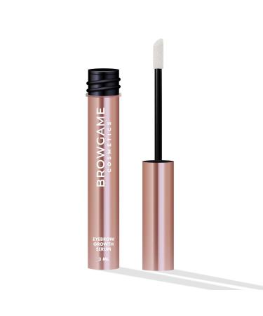 Eyebrow Growth Serum - Provides Full Healthy And Well Defined Eyebrows - High Technology Formula - Vegan And Cruelty Free - Flexible Applicator Developed Specifically For Brows - 0.1 Oz