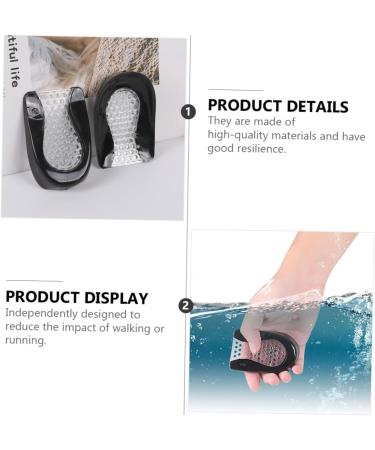 2 Pairs Cellular Heel Pad Inserts - High Heel Insoles for Plantar Support & Foot Protection - Buy Online on GoSupps.com