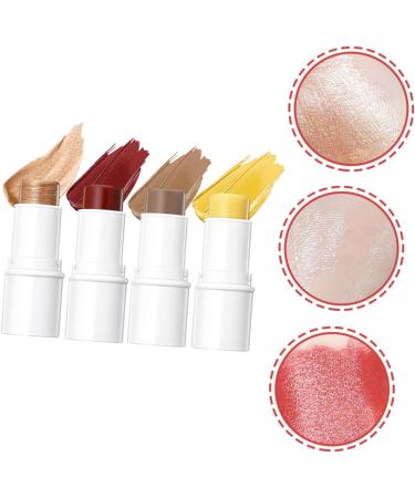 BELLIFFY 1 Set Contour Stick Highlighters Makeup Contour Kit Contouring Makeup Kit for Beginners Face Contouring Makeup Kit Makeup Highlighter Cream Blush Stick Face Highlighter Stick Blush - Buy Online on GoSupps.com