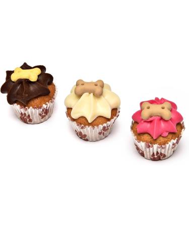 DOG TREATS Trio Mini Iced Woofin. Dog Birthday Cake For Dogs/Puppy. Small Biscuits/Ice Cake Treats. Dog Training Treats/Puppy Training Treats. Bakery Fresh Dog Treat Made In UK By The Barking Bakery. - Buy Online on GoSupps.com