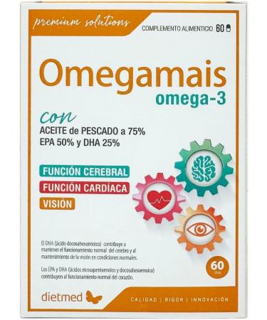 Dietmed Omegamais 60 Capsules - Buy Online on GoSupps.com