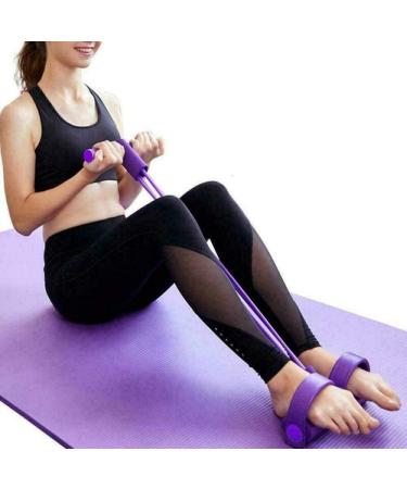 Proleo Multifunction Fitness Pedal Training Rope - 4 Tube Leg Exerciser for Home Gym Portable Workout Device for Weight Loss & Fitness Training - Buy Online on GoSupps.com