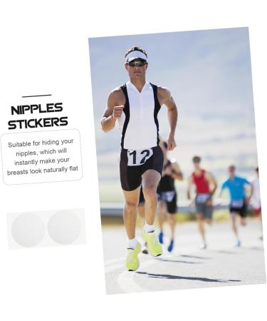 Plafope 50 Pair Men s Nipple Stickers - Disposable Breast Pads for Running - 3.5x3.5cm Male Nipple Protection Accessories - Buy Online on GoSupps.com