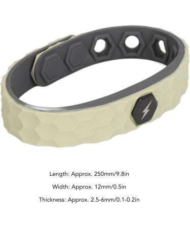 Buy Anti-Static Waterproof Bracelet with Negative Ion Module | Adjustable Silicone for Outdoor Activities - Shop Now Internationally! - Buy Online on GoSupps.com