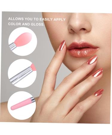 minkissy 3 Sets Lip Gloss Brush Mini Cosmetic Lipstick Brush Lip Brush Lipstick Lip Mask Applicator Nose Lip Applicator Wands Lip Makeup Shadow Brush Make up Silica Gel Miss - Buy Online on GoSupps.com