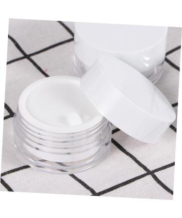 4 Pieces Makeup Lotion in Round Tins Shampoo Container Makeup Cream Tin Face Cream Holder Container for Cosmetic Creams Forming Teaching Model Storage Box White - Buy Online on GoSupps.com