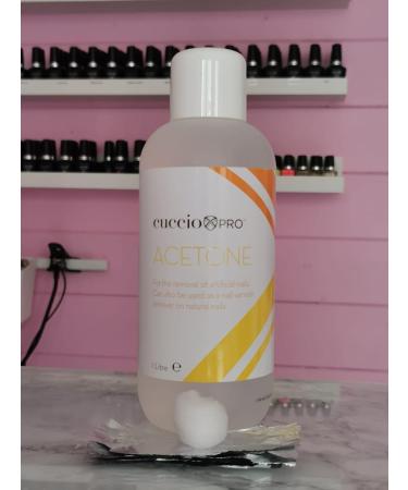 Cuccio 500ml Acetone & 500ml Nail Polish Remover Kit White - Buy Online on GoSupps.com