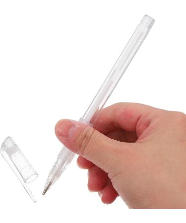 IMIKEYA Stylo Chirurgical Marqueur Sourcils Blanc Pointe Unique 1 MM pour Usage Professionnel en Maquillage et Tatouage - Buy Online on GoSupps.com