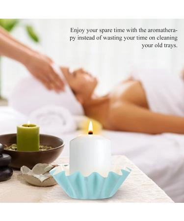 Garneck 200 Wax Paper Cups - Wax Melting Containers for Candle Making & Home Fragrance Accessories - Buy Online on GoSupps.com