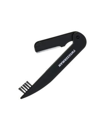 TWEEZERMAN Eyebrow Razor - Precision Brow Cutting Tool Black | International Shipping Available - Buy Online on GoSupps.com